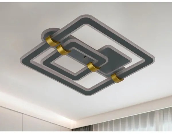 LED stmievateľné stropné svietidlo LED/140W/230V 3000-6500K + diaľkové ovládanie