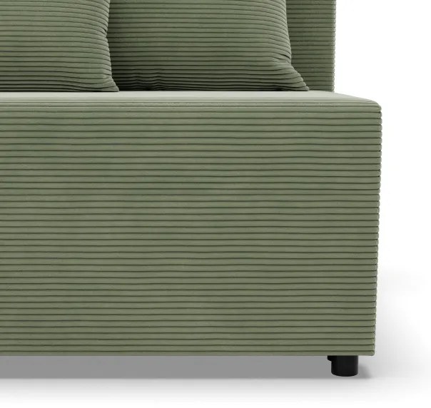 Dvojmiestna pohovka FERMO Poso rozkladacia, svetlozelená