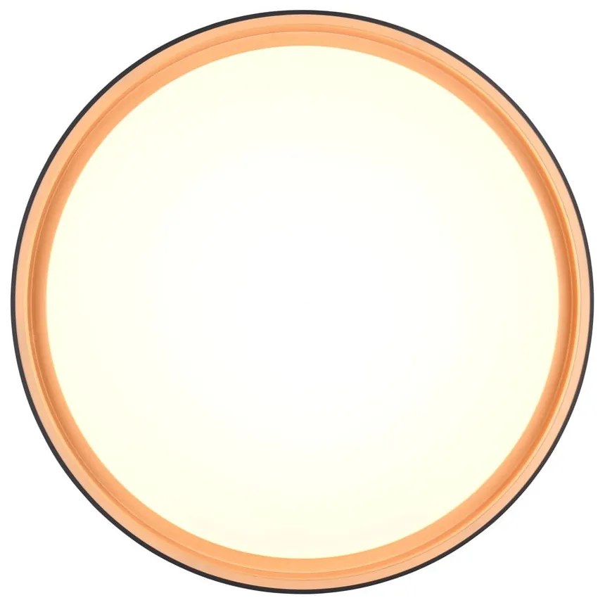 Čierne LED stropné svietidlo ø 40 cm Felis – Reality