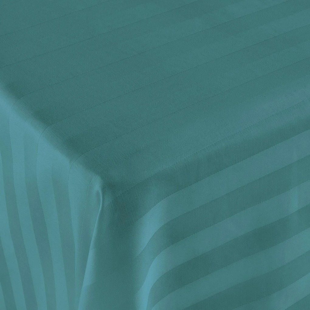 BAMBUSOVÉ PRESTIERADLO STRIPE 220X260 CM TYRKYSOVÉ
