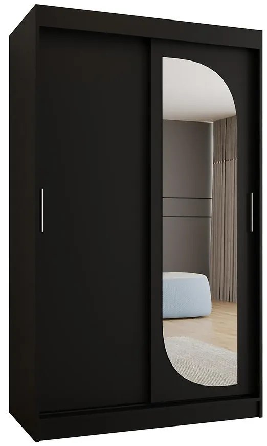 Skriňa Lucy 150 čierna