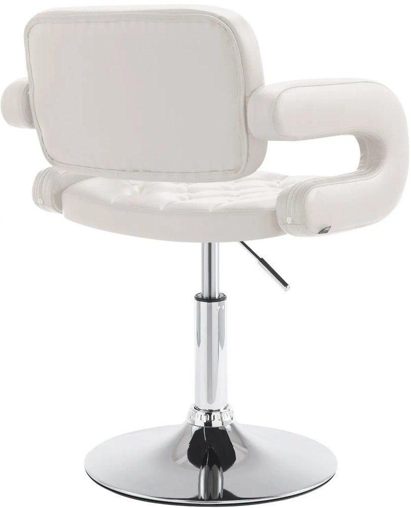 Stolička Dublin lounger - Biela