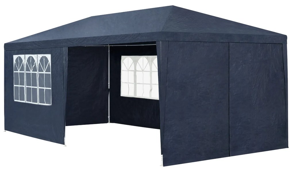 InternetovaZahrada - Párty stan 3x6 m - modrý