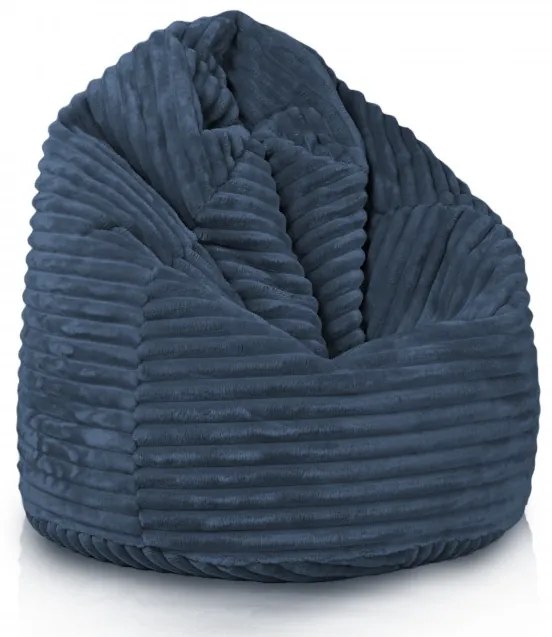 Sedací vak SAKO granátový stripe