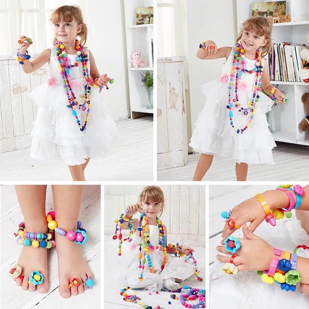 GFT Detské farebné korálky - malé balenie