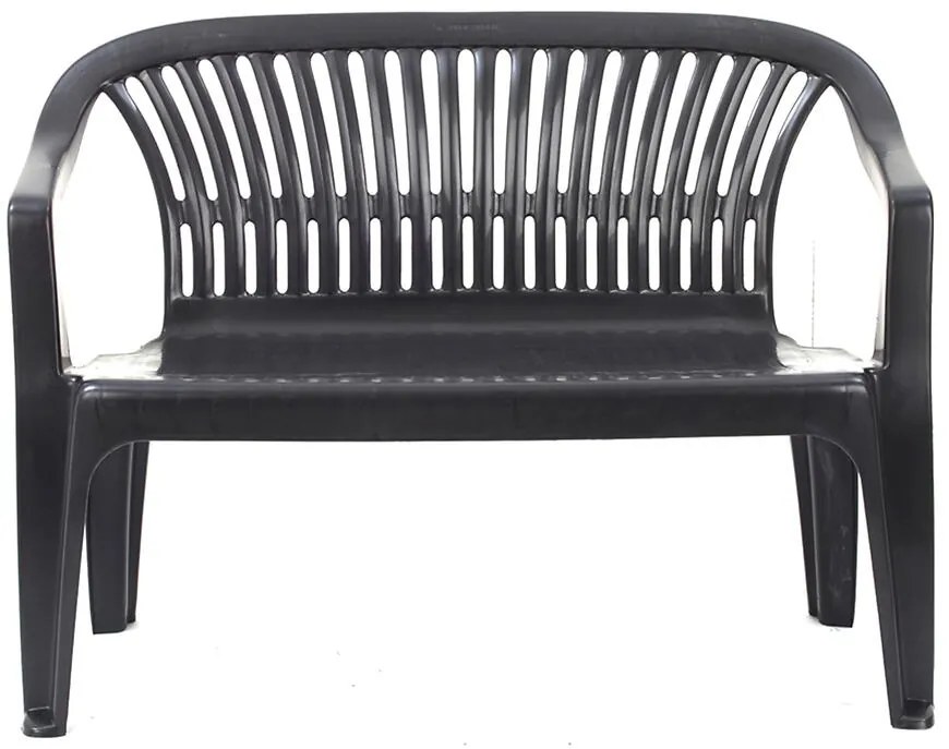 Lavička antracit Diva