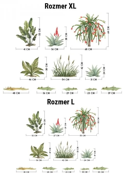 Nálepky Rastliny