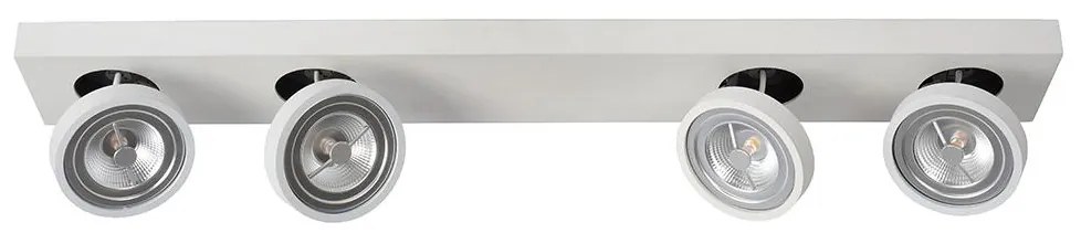 Lucide 09920/40/31 - LED Stmievateľné bodové svietidlo NENAD AR111 4xG53/10W/230V