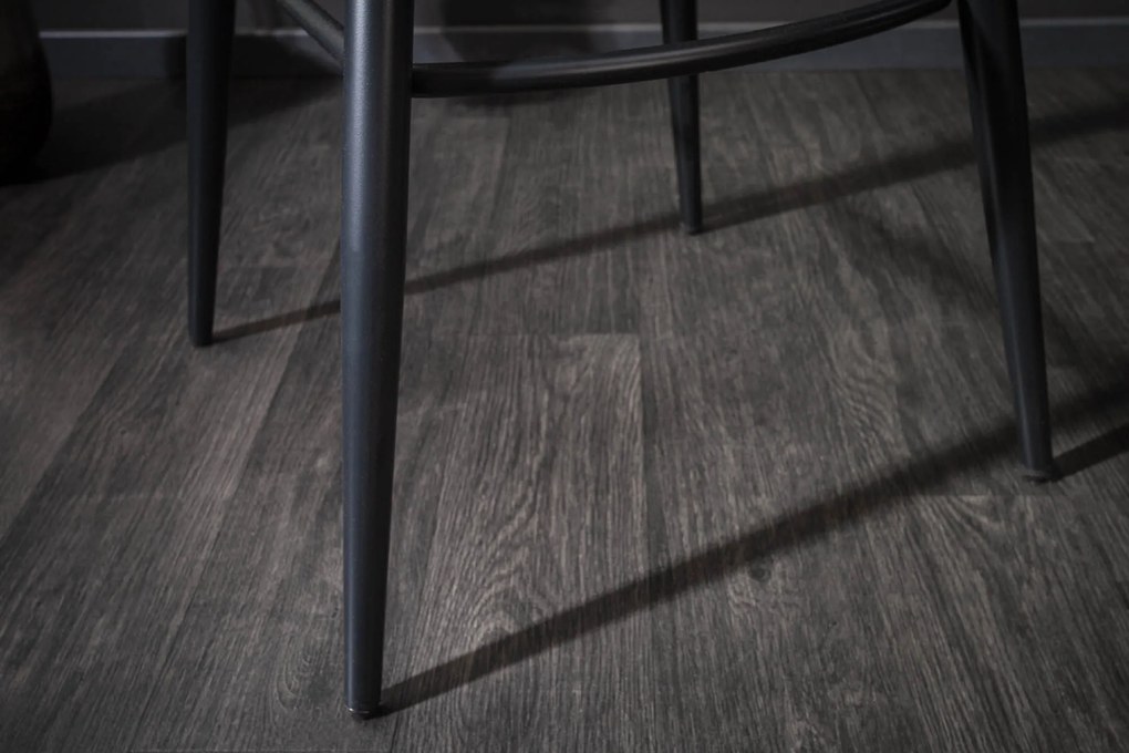 Barová stolička Turin velvet silver grey