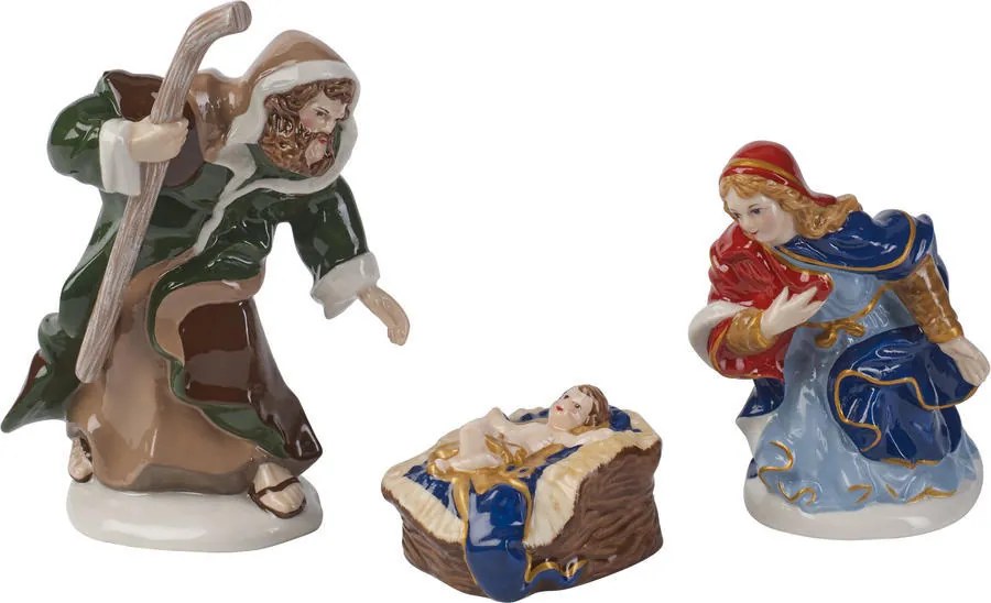 Figúrka Jozefa, Márie a Ježiška Nativity