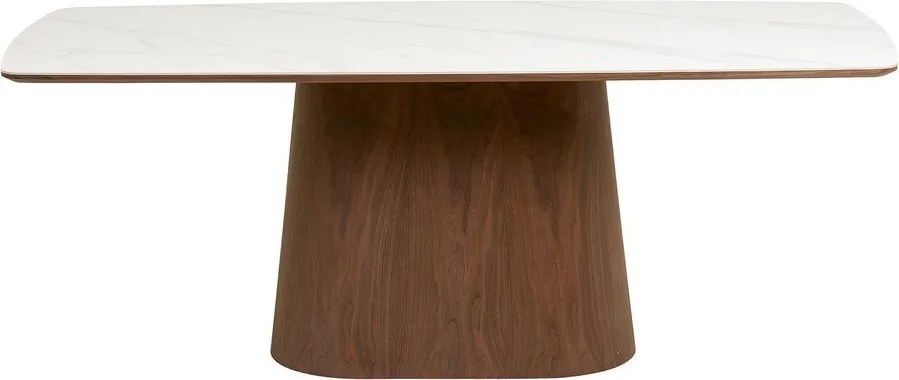 Jedálenský stôl s keramickou doskou 90x200 cm Noli – House Nordic