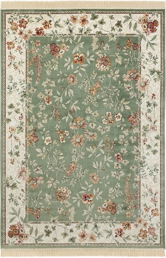Nouristan - Hanse Home koberce Kusový koberec Naveh 104374 Green - 95x140 cm