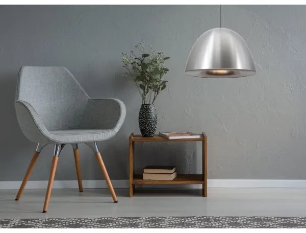 Klausen 111044 - Luster na lanku REVOLVE 1xE27/11W/230V matný chróm