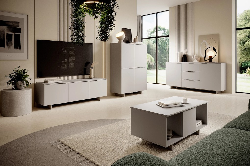 Cama TV stolík Alma 150 - béžová