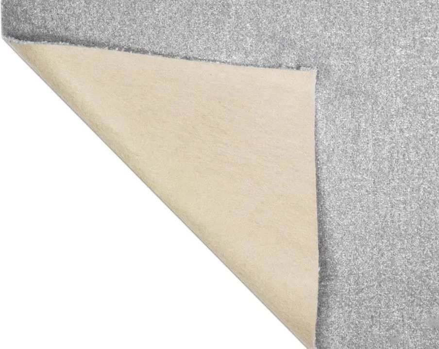 Condor Carpets 60x280 cm Koberec metráž Sicily 373, šíře, šedá, filc, obývacia izba