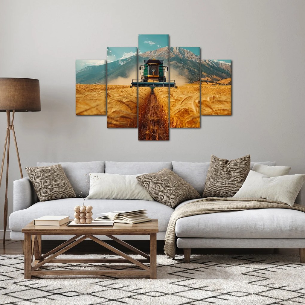 Obraz - Poľnohospodár (150x105 cm)