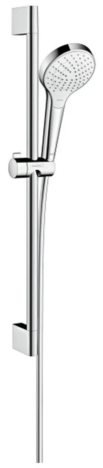 Hansgrohe Croma Select S, sprchová súprava Vario so sprchovou tyčou 65 cm, biela/chrómová, HAN-26562400