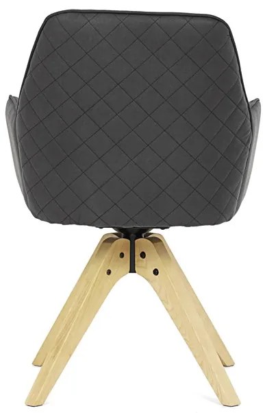 Autronic BONTEC Jedálenská stolička, čierna, látka, HC-539 BK3 Farba: Čierna