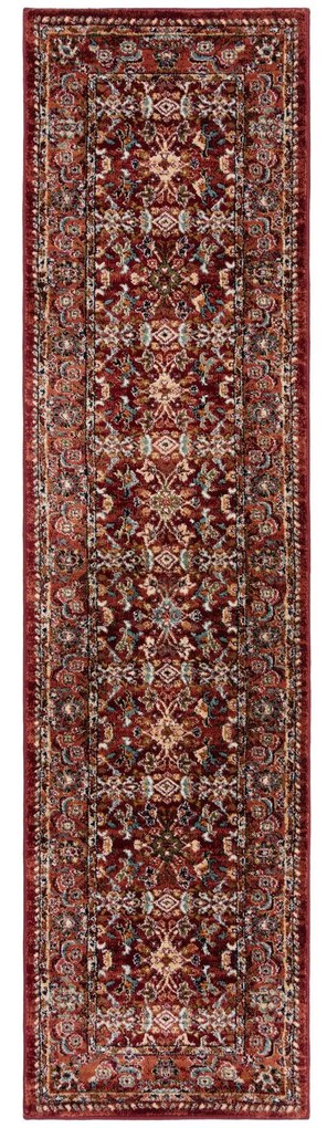 Flair Rugs, Behúň Sincerity Royale Sandford Red, 66x300, červená, chodba / predsieň