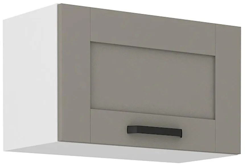 Kuchynská skrinka Luna claygrey/biela 60GU-36 1F