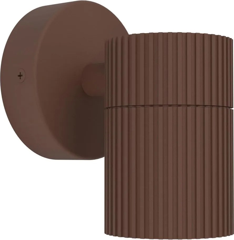 Eglo 902039 - Vonkajšie nástenné svietidlo TOMELLOSO 1xGU10/28W/230V IP44 hnedá