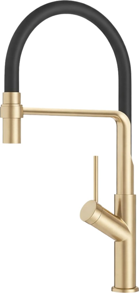 Gamma Venice, vysoká drezová batéria s elastickým ramenom, čierna-zlatá matná, GMA-BVK-BGD