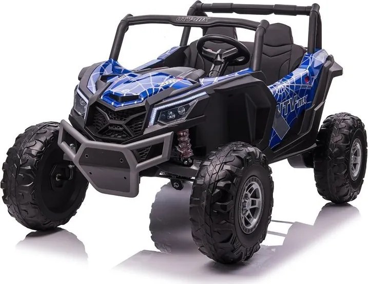 LEAN CARS Elektrická bugina Quad UTV-MX Blue Spider lak MP4