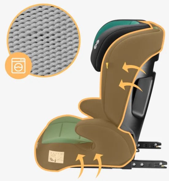 Autosedačka Joy 45 I-Size zelená