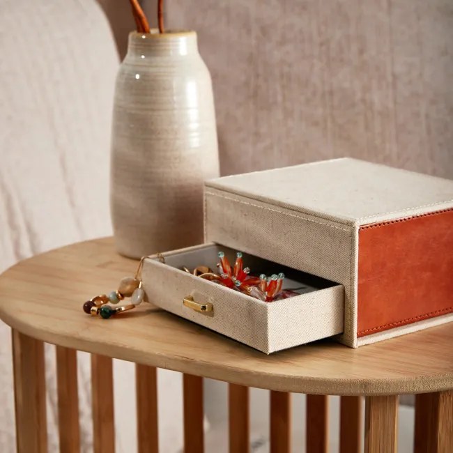 Šperkovnica LINAS béžová 708121