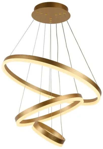 LED Stmievateľný luster na lanku LED/85W/230V 3000-6500K + diaľkové ovládanie