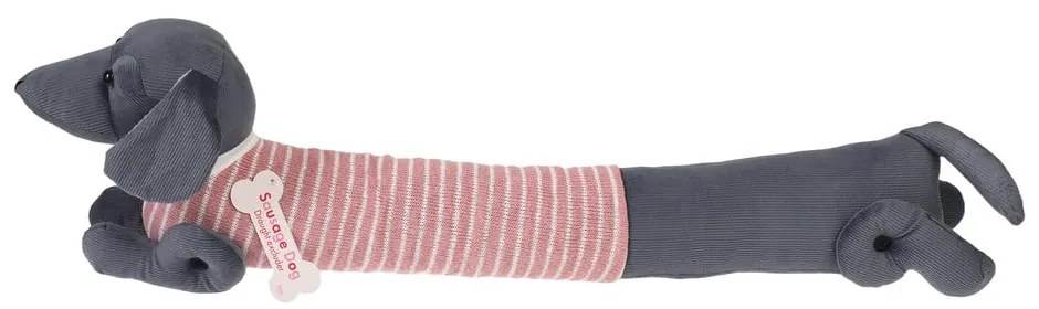 Ružová/sivá ochrana proti prievanu 17x76 cm Sausage Dog – Rex London