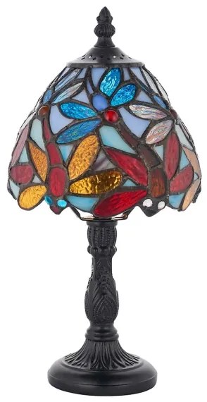 Endon 64246 - Stolová lampa Tiffany LORETTE 1xE14/40W/230V pr. 15 cm