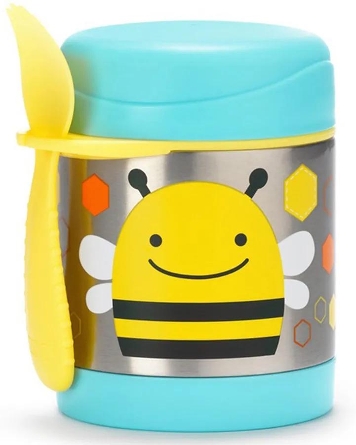 Obedová termoska s vidličkou Skip Hop Farba: včielka