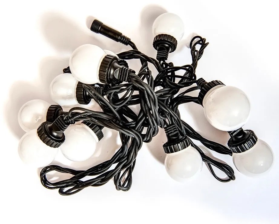 DECOLED Párty osvetlenie 5 m, 10 LED diód, IP67