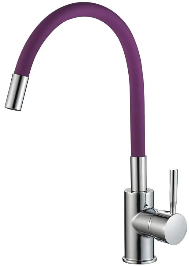 Samba flexibilná drezová batéria fialová