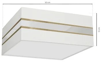 Stropné svietidlo ULTIMO 3xE27/60W/230V biela