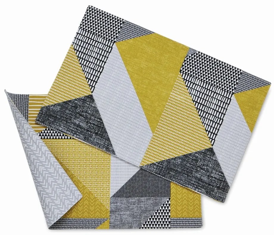 Látkové prestieranie 2 ks 46x30 cm Larsson Geo - Catherine Lansfield