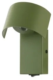 Brilagi - LED Nástenná lampa VASTO LED/3W/230V zelená