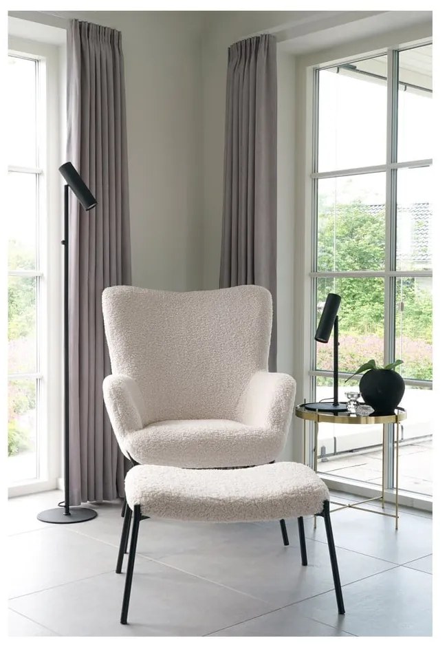 Čierna stojacia lampa (výška 150 cm) Paris – House Nordic