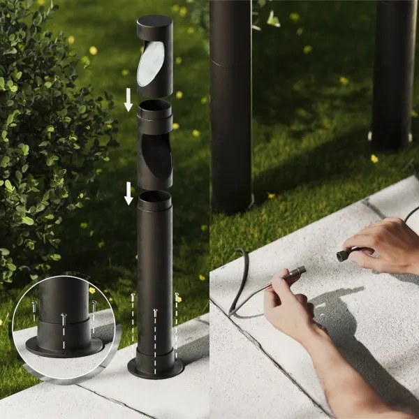 Philips - LED Vonkajšia lampa GARDENLINK DESI LED/1,5W/24V 2700K IP44