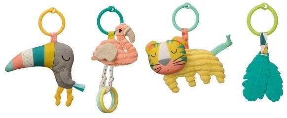 Infantino - Detská hracia deka s hrazdou 4v1 Zoo