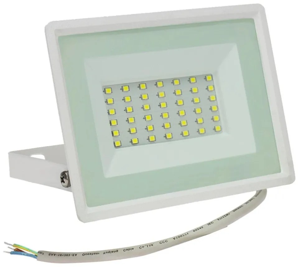 Wojnarowscy LED Vonkajší reflektor NOCTIS LUX 3 LED/30W/230V 4000K IP65 biela WJ0415