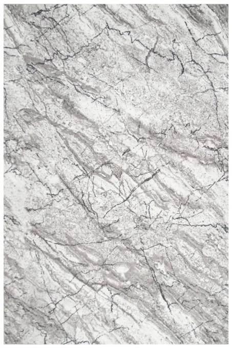 Koberec Aqua Marble 19 mramor sivý