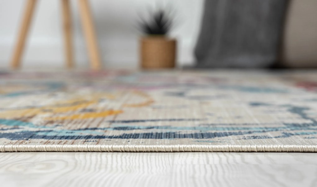 Kusový koberec Aurora 5 CA40007 creme, 170x240, viacfarebná, chodba / predsieň, My Flair