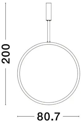 LED luster Change 90 čierne