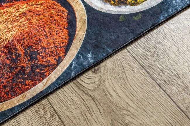 Protišmykový koberec / behúň ANDRE 53240 sivý / béžový