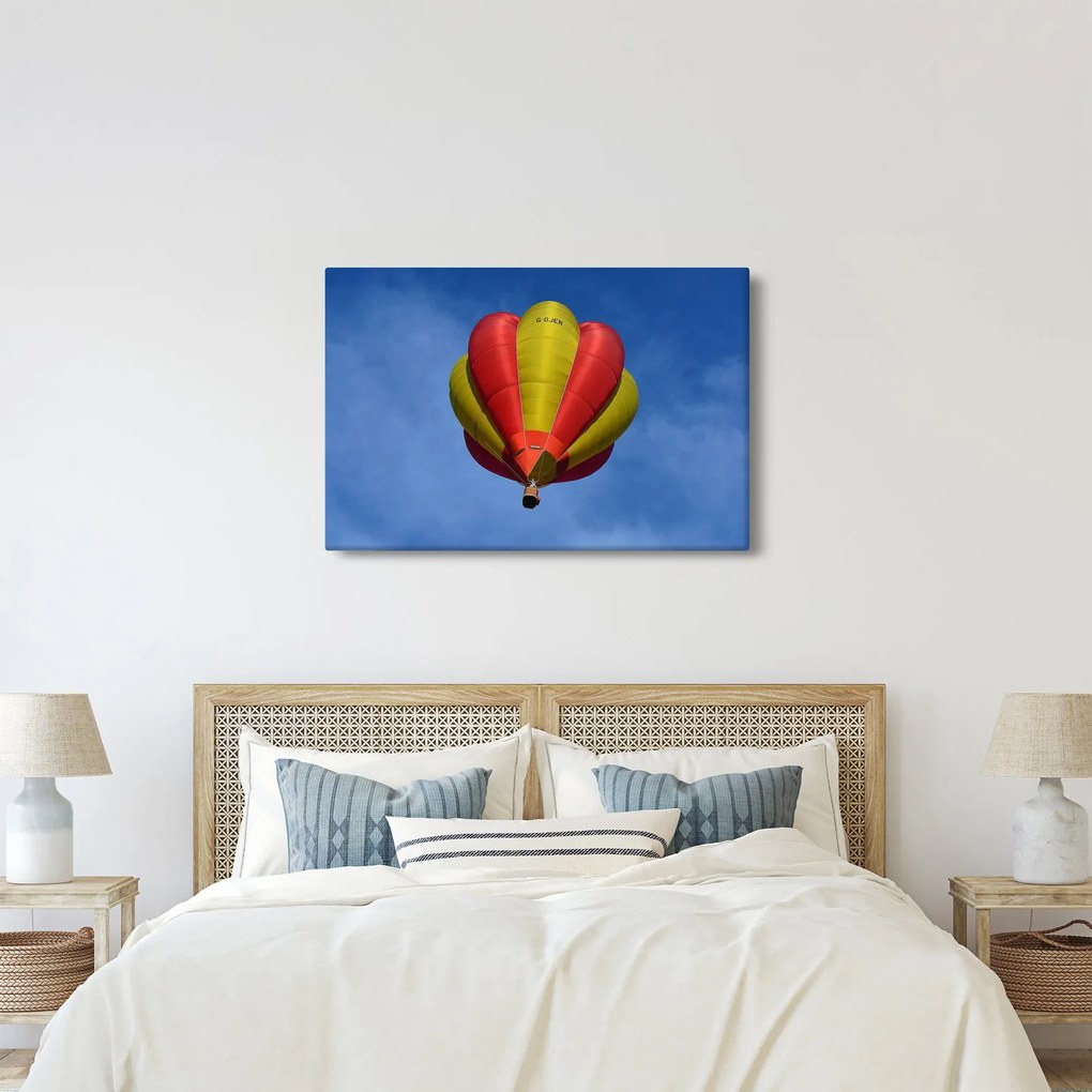 Obraz lietajúceho balóna (90x60 cm)