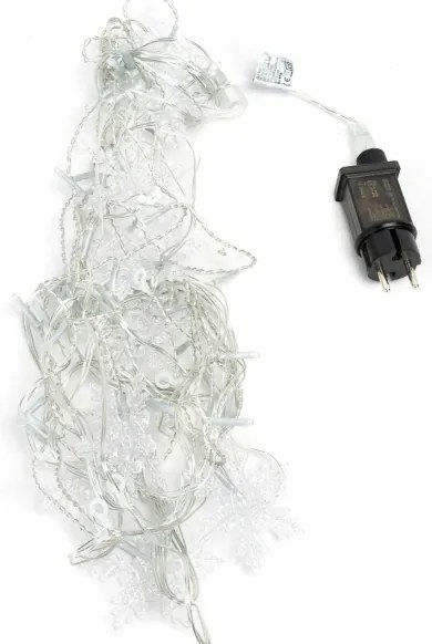 Aigostar - LED vonkajší vianočný reťaz 120xLED/6W/230V/8 funkcií 3x0,7m IP44 studená biela+DO