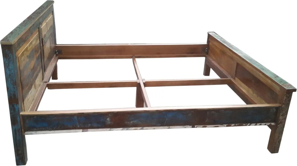 Bighome - Posteľ OLDBOAT 180x220 cm - viacfarebná