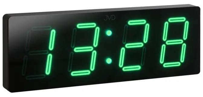 Nástenné digitálne LED hodiny JVD DH1.3 (51 cm) | Zelené číslice